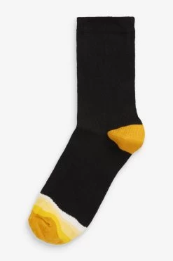 Next Black/Ombre Ankle Socks 5 Pack -Fashion Women C42183s3