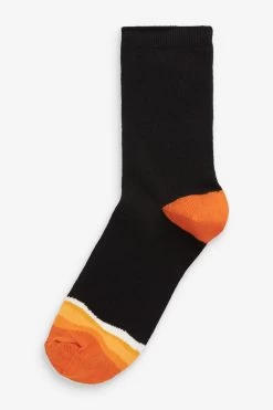 Next Black/Ombre Ankle Socks 5 Pack -Fashion Women C42183s6