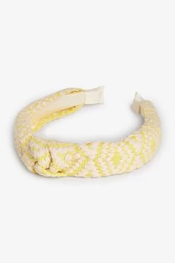 Next Yellow Aztec Structured Hairband -Fashion Women C44578s3