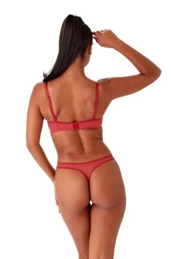 Gossard Pink Glossies Lace Thongs -Fashion Women C45961s4