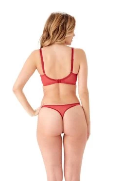 Gossard Pink Glossies Lace Thongs -Fashion Women C45961s7