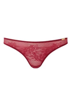 Gossard Pink Glossies Lace Thongs -Fashion Women C45961s9
