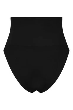 Bye Bra Black Seamless High Waist Briefs -Fashion Women C46212s5