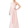 Adrianna Papell Pink Satin Crêpe Gown 1 Adrianna Papell Pink Satin Crêpe Gown -Fashion Women C47574s