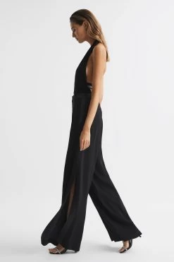 Reiss Sienna Extreme Split Wide Leg Trousers -Fashion Women C48736s6