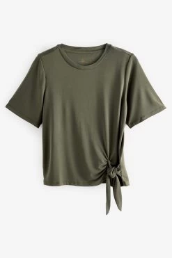 Next Active Yoga Tie Side T-Shirt -Fashion Women C49 373s7