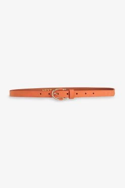 Next Orange Buckle Cover Detail Skinny Belt -Fashion Women C53652s3