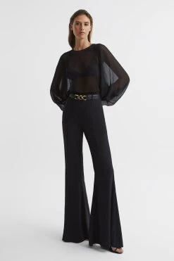 Reiss Gabi Fluid Flare Trousers -Fashion Women C59362s3
