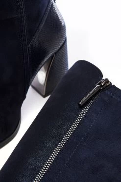 Moda In Pelle Long Boots With Block Heel And Side Zip -Fashion Women C62264s4