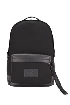 Calvin Klein Black Tagged Backpack