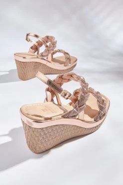 Next Forever Comfort® Bling Plait Wedges -Fashion Women C63648s5
