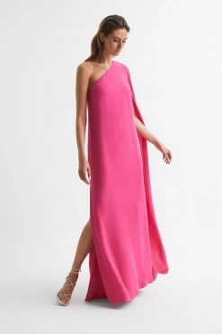 Reiss Nina Cape One Shoulder Maxi Dress 13 Reiss Nina Cape One Shoulder Maxi Dress -Fashion Women C67293s6