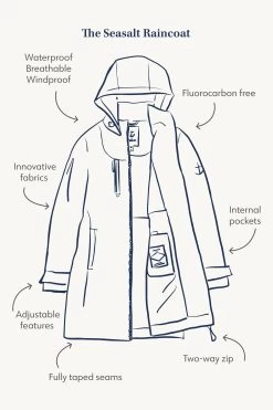 Seasalt Cornwall Petite Waterproof Plant Hunter 2 Coat 15 Seasalt Cornwall Petite Waterproof Plant Hunter 2 Coat -Fashion Women C68229s7
