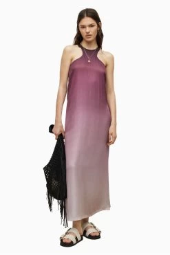 AllSaints Pink Verna Kai Dress