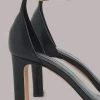 Whistles Lena Black Heeled Sandals -Fashion Women C69155s