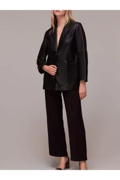 Whistles Lena Black Heeled Sandals -Fashion Women C69155s4