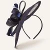 Accessorize Blue Penelope Sinamay Bow Band Fascinator Hat -Fashion Women C70419s
