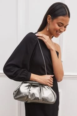 Next Metallic Frame Clutch Bag -Fashion Women C71201s3