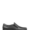 Hotter Ruby Black Slip On Shoes -Fashion Women C72594s