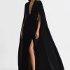 Reiss Gracie Velvet Maxi Dress 2 Reiss Gracie Velvet Maxi Dress -Fashion Women C73 484s