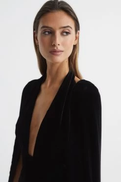 Reiss Gracie Velvet Maxi Dress -Fashion Women C73484s3