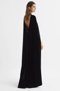 Reiss Gracie Velvet Maxi Dress -Fashion Women C73484s5