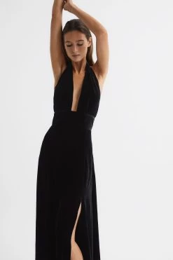 Reiss Gracie Velvet Maxi Dress -Fashion Women C73484s9
