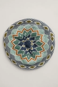 Seasalt Cornwall Green Bramble Jelly Beret Hat