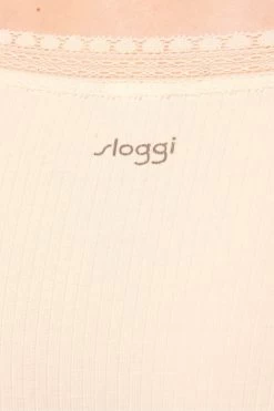 Sloggi GO Ribbed Hipster Brown Briefs 2 Pack -Fashion Women C74609s4