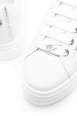 Moda In Pelle Chunky Sole Lace-Up Trainers With Side Zip -Fashion Women C75318s4