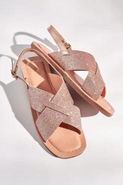 Next Forever Comfort® Crossover Leather Sandals