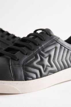 Next Signature Leather Padded Star Trainers -Fashion Women C77141s4