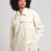 U.S. Polo Assn. Womens Teddy Overshirt -Fashion Women C77727s