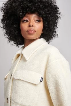 U.S. Polo Assn. Womens Teddy Overshirt -Fashion Women C77727s3