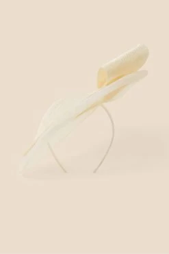 Accessorize Natural Bow Sin Disc Fascinator