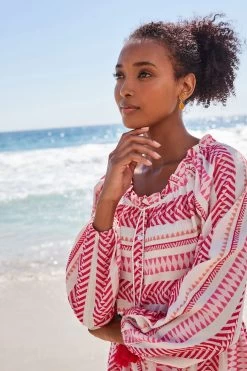 Next Jacquard Kaftan Mini Summer Dress -Fashion Women C82 079s3