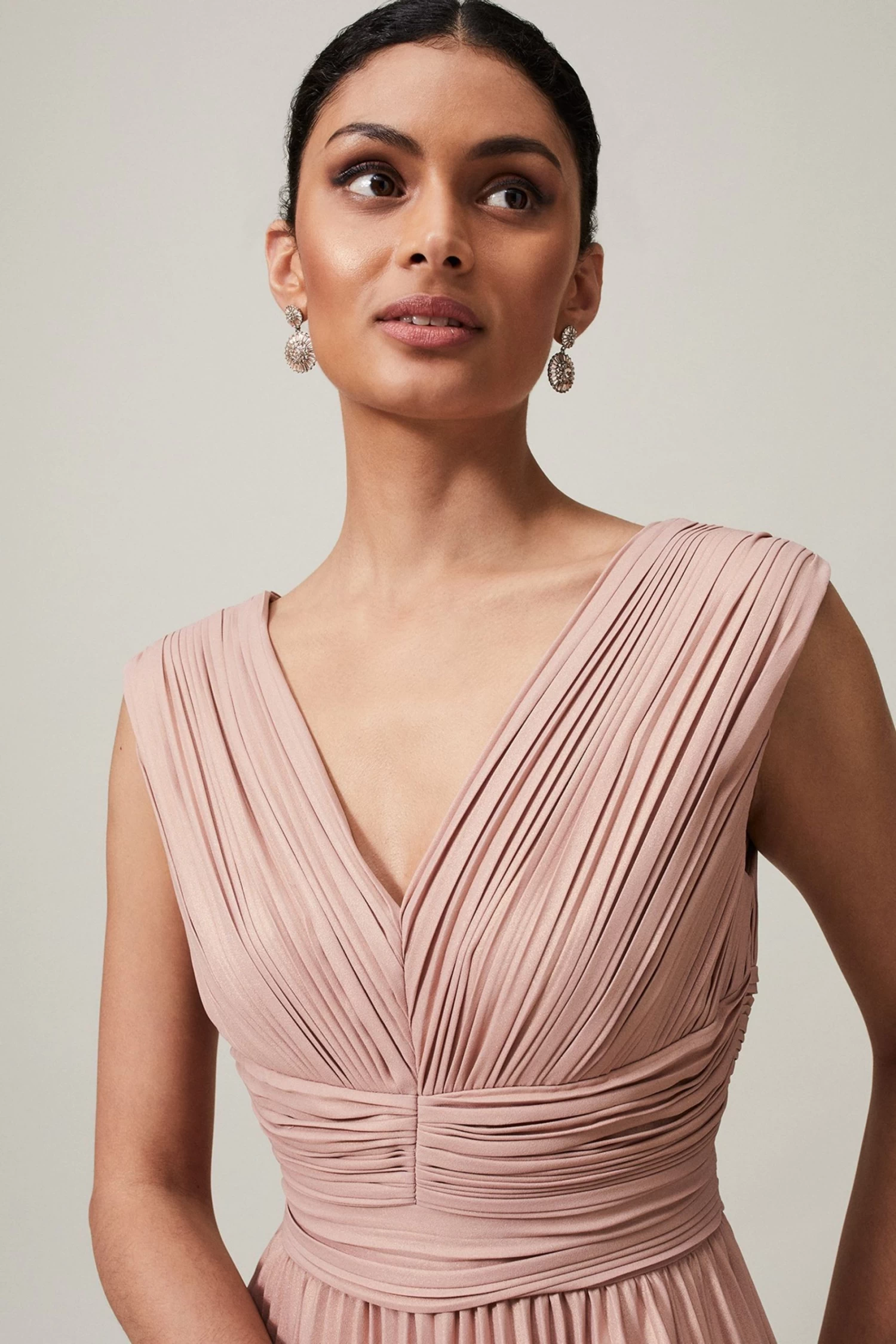 Phase Eight Pink Nelly Pleat Dress 8 Phase Eight Pink Nelly Pleat Dress - Image 6