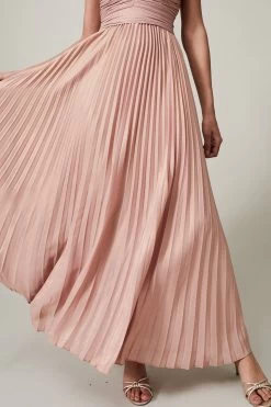Phase Eight Pink Nelly Pleat Dress 16 Phase Eight Pink Nelly Pleat Dress -Fashion Women C90938s7