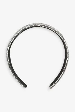 Next Silver Tone All Over Sparkle Headband -Fashion Women C92616s3