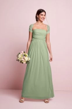 Next Mesh Multiway Bridesmaid Wedding Maxi Dress -Fashion Women C94 689s2