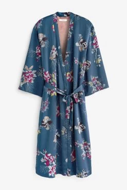 Triumph Blue Satin Robe -Fashion Women C94080s3