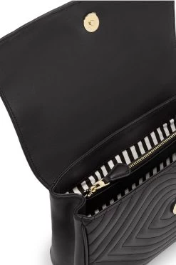 Lulu Guinness Lip Ripple Brooke Shoulder Bag -Fashion Women C95417s3