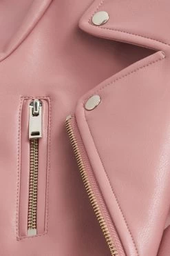 Next Faux Leather Biker Jacket -Fashion Women D06 204s8