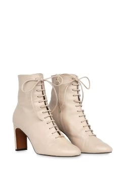 Whistles Dahlia Lace-Up Boots -Fashion Women D06293s2
