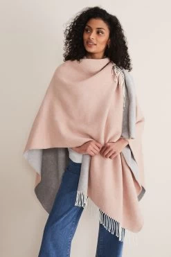 Phase Eight Pink Marl Cape