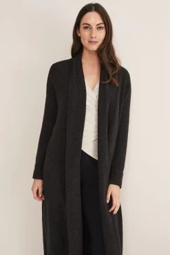 Phase Eight Grey Alexa Maxi Cardigan -Fashion Women D16240s3