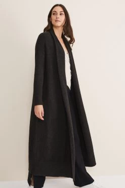 Phase Eight Grey Alexa Maxi Cardigan -Fashion Women D16240s4
