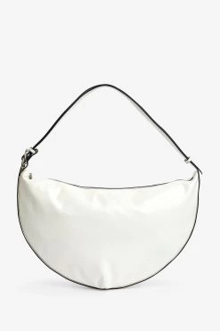 Calvin Klein Large Crescent White Bag