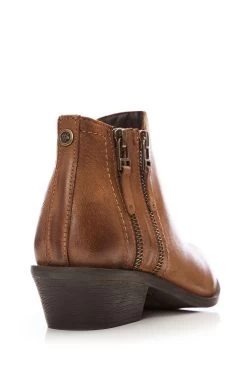 Moda In Pelle Ankle Boots With Double Zip Feature -Fashion Women D20104s3