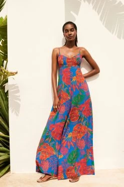 Next Strappy Sleeveless Wide Leg Jumpsuit